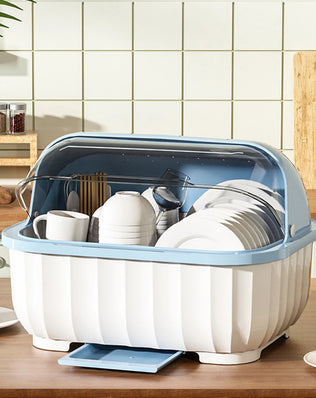Kitchen Drain Cabinet With Lid, Bowl Box For Storing Dishes - Problems Solved