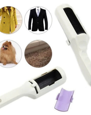 Electrostatic Static Clothing Dust Pets Hair Cleaner Remover Brush Suction Sweeper for Home Office Travel Cleaning Brushes - Problems Solved