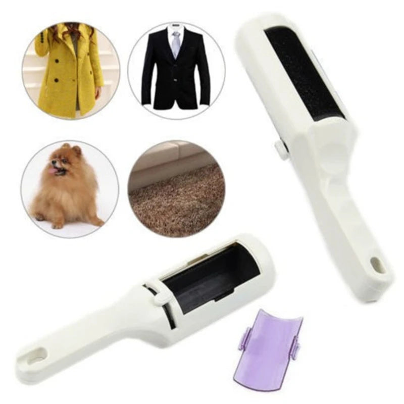 Electrostatic Static Clothing Dust Pets Hair Cleaner Remover Brush Suction Sweeper for Home Office Travel Cleaning Brushes - Problems Solved