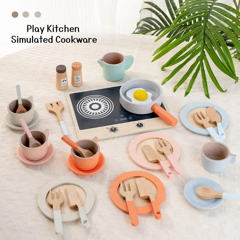Kitchen play set toys, pretend cooking utensils, kids have a blast - Problems Solved