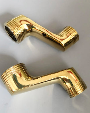 Bathroom Accessory Golden Brass Claw Foot Wall Mounted Bath Tub Rain Shower Faucet Adjustable Adapter Swing Arms zba179 - Problems Solved