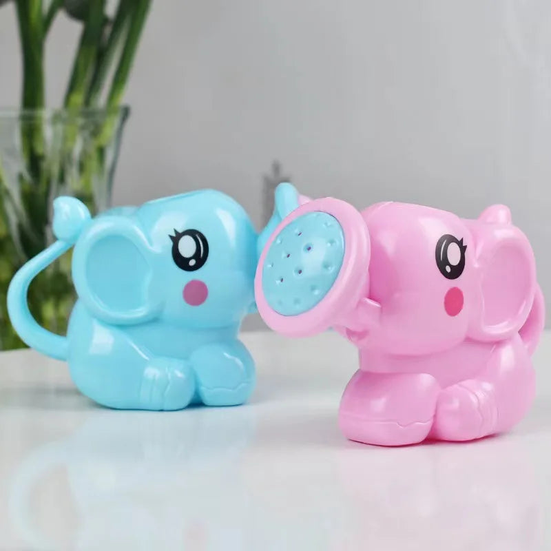 Bath Toy Plastic Kettle Bath Shower Tool Baby Bathroom Toy Elephant Watering Pot Bath Toy for Children Summer Bath Sprinkler - Problems Solved