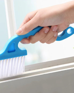2 In 1 Windows Gap Household Cleaning Brush Flat Mouthed Shovel Useful Things For Kitchen Bathroom Toilet Tools Home Supplies - Problems Solved