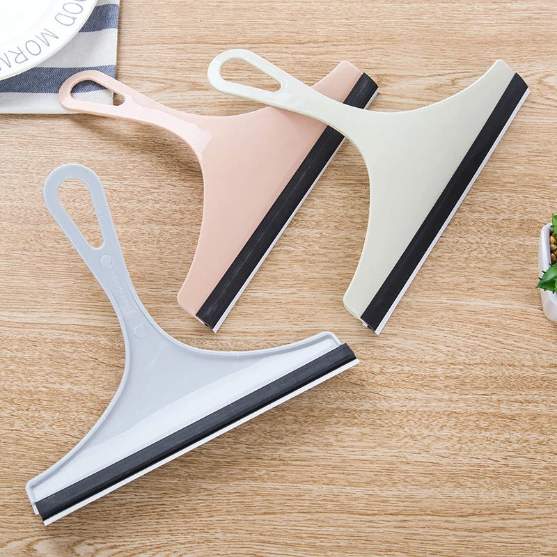 Glass Cleaning Tools Bathroom Mirror Squeegee Car Glass Scraper Cleaning Squeegee Wiper Windshield Silicone  Auto Washing Tool - Problems Solved