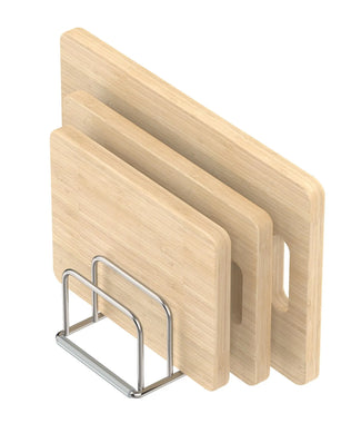 Kitchen Cabinet Organizer, Steel Cookware Holder, Divided Holder - Problems Solved