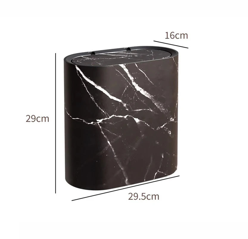 Bathroom Toilet Hotel B&B With Lid Kitchen Living Room Sandwich Trash Can Lid Multi-purpose Modern Toilet Hygienic Sandwich - Problems Solved