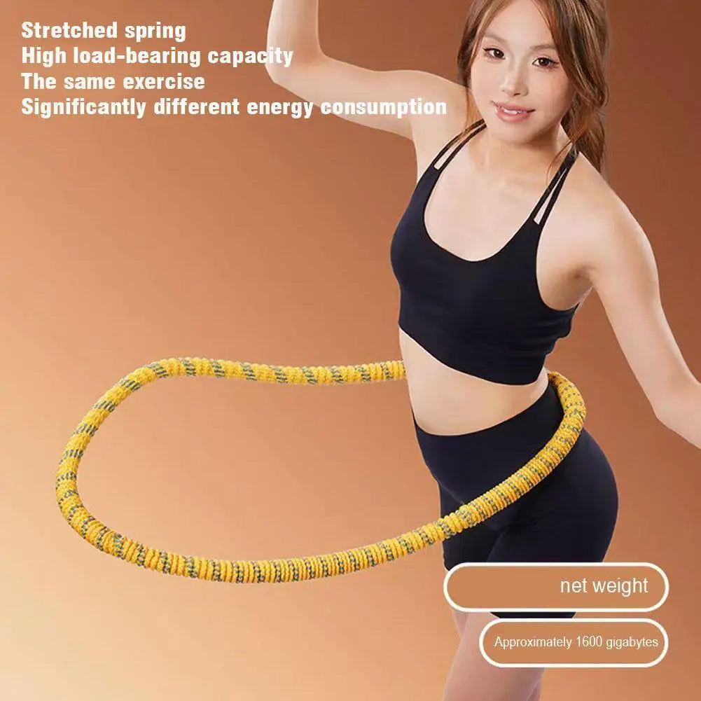 Fitness Circle Portable Exercise Ring Foldable Waist Shaping Soft - Problems Solved