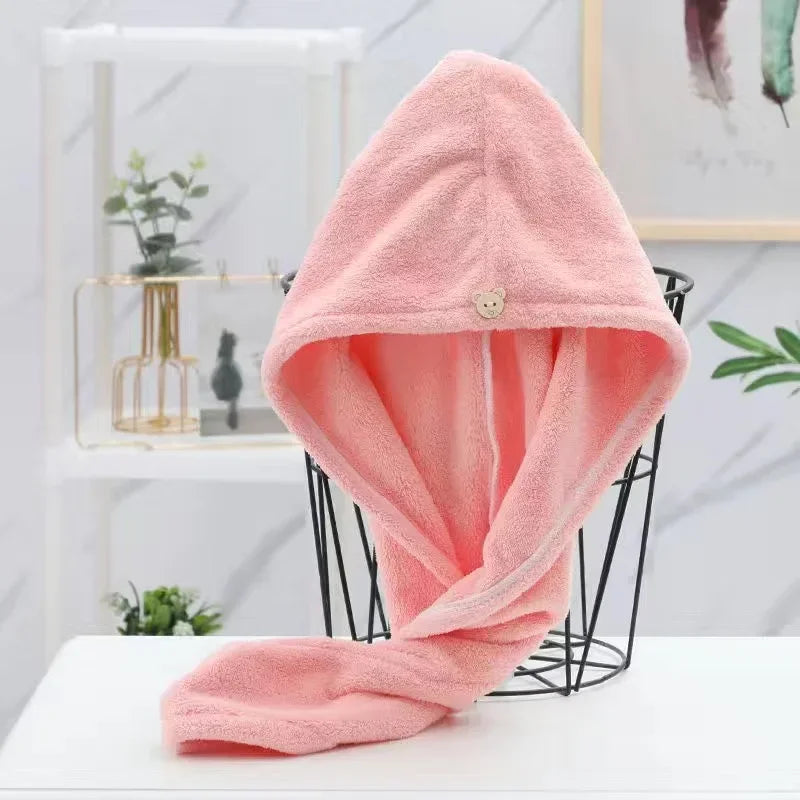 Bath Towels Soft Bathroom Accessories Microfiber Microfiber Towels Blow Dry Towels Bathroom Amenities Shower Caps Quick For Home - Problems Solved