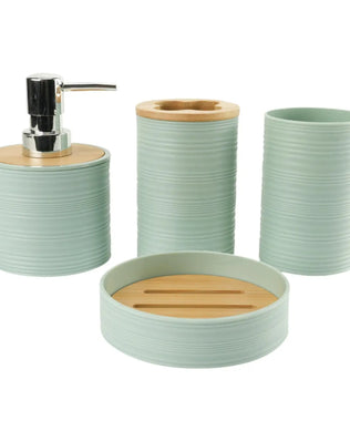 4 Pieces Bathroom Accessories Set ,Bath Accessory Complete Set, Bathroom Decor - Problems Solved