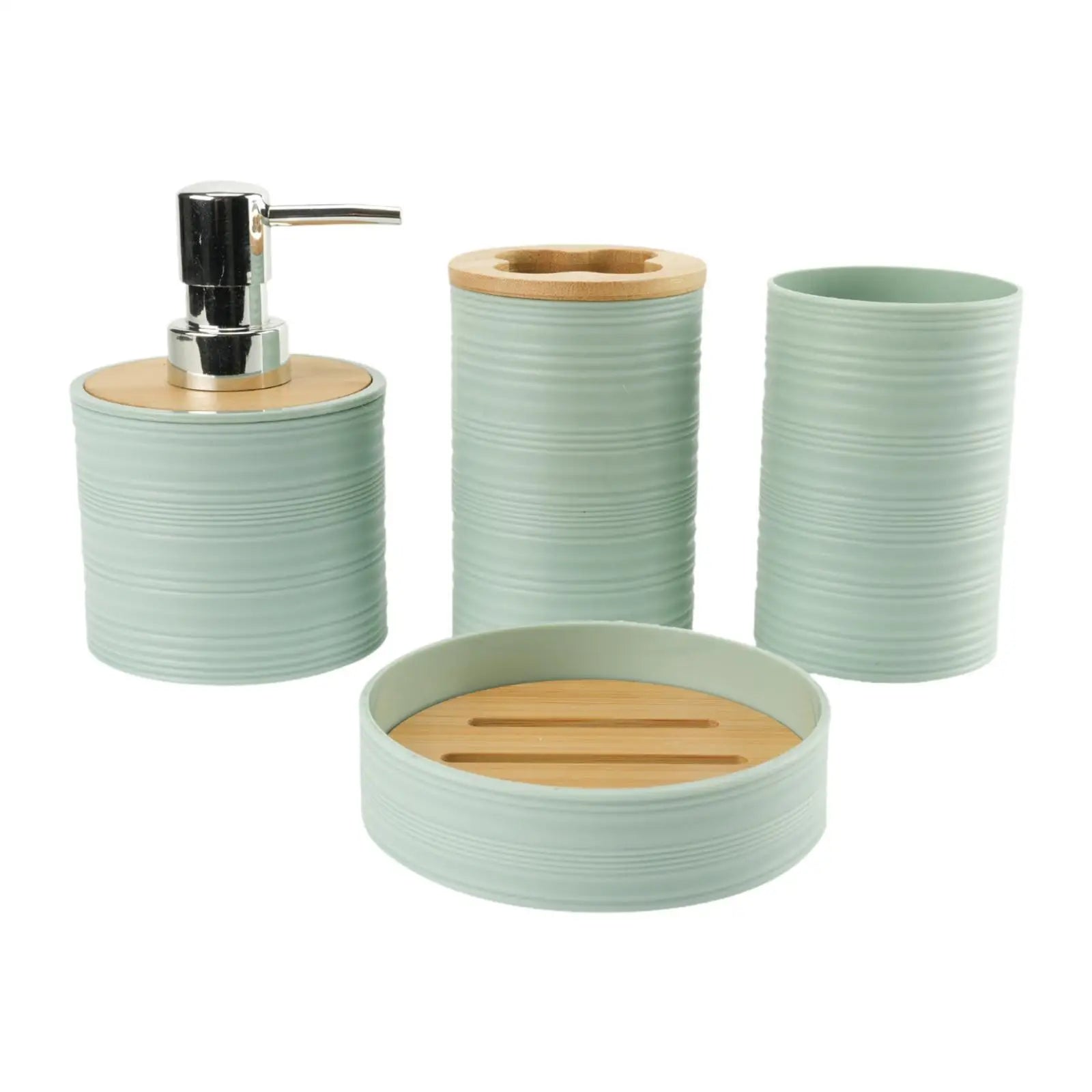 4 Pieces Bathroom Accessories Set ,Bath Accessory Complete Set, Bathroom Decor - Problems Solved