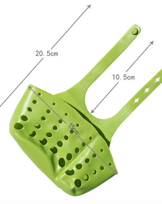 Home Storage Drain Basket Kitchen Sink Holder Adjustable Soap Sponge Shlf Drainer Organizer Gadget Bathroom Accessories - Problems Solved
