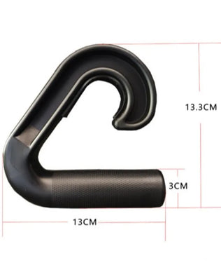 Pull Up Hand Grip Ergonomic Hook Type Fitness Handle Gym Deadlift Pull Down Grips Versatile Weights Roating Exercise Equipment - Problems Solved