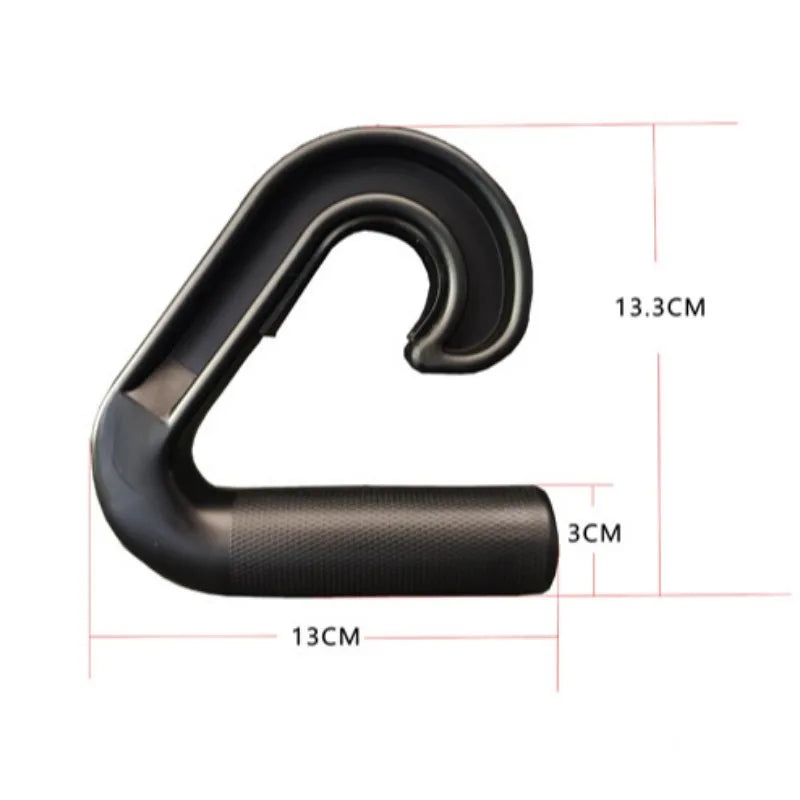 Pull Up Hand Grip Ergonomic Hook Type Fitness Handle Gym Deadlift Pull Down Grips Versatile Weights Roating Exercise Equipment - Problems Solved