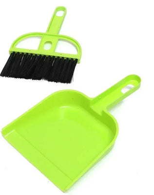 Mini Desktop Sweep Cleaning Brush Small Broom Dustpan Set Shovel Garbage and Sweep The Ingenious Combination Daily Gadgets - Problems Solved