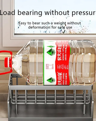 Kitchen Sponge Rack Drain Water Place Dish Soap Organize Rags - Problems Solved