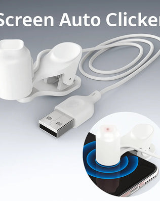 Small Gadget 3 Gears Screen Auto Clicker USB Phone Tap Auto - Problems Solved