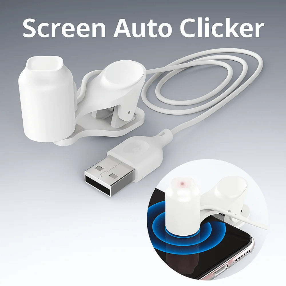 Small Gadget 3 Gears Screen Auto Clicker USB Phone Tap Auto - Problems Solved
