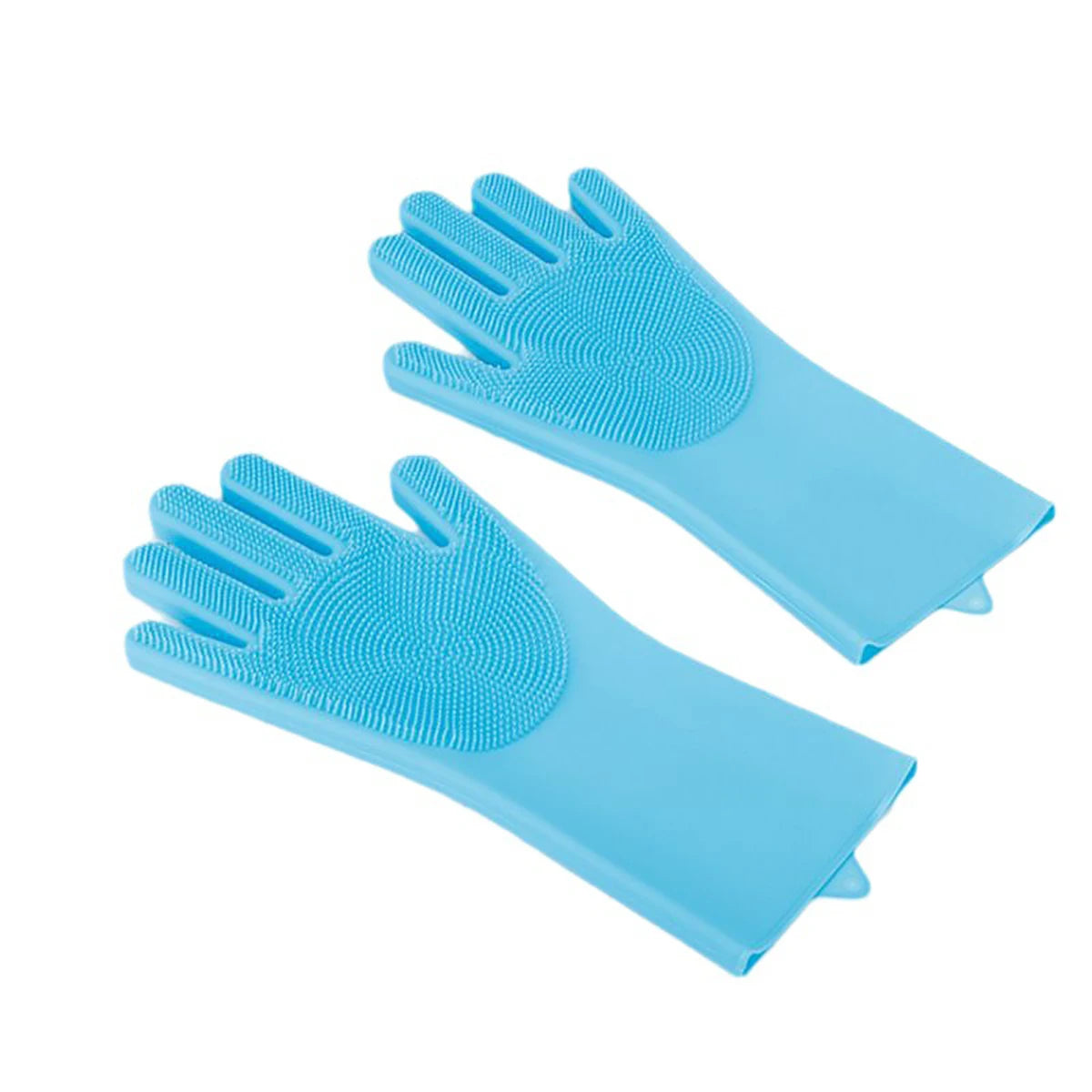 Pet Grooming Cleaning Gloves Dog Cat Bathing Shampoo Glove Scrubber Magic Dishwashing Cleanner Sponge Silicon Hair Removal Glove - Problems Solved
