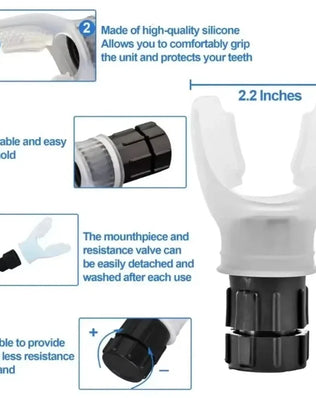 Breathing Exercise For Lungs Portable Breath Fitness Exerciser - Problems Solved