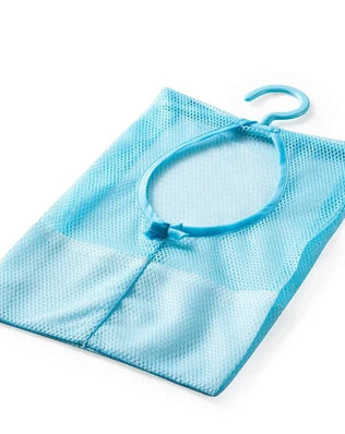 Bathroom Kids Toys Storage Bag Multifunctional Mesh Net Bag Makeup Organizer Drying Rack Balcony Socks Clothes Storage Basket - Problems Solved