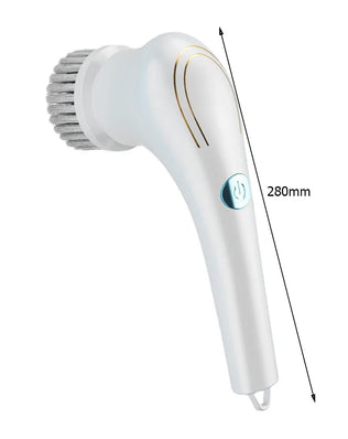 Household Cleaning Brush Multifunction USB 5 in 1 Bathroom - Problems Solved