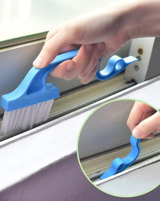 2 In 1 Windows Gap Household Cleaning Brush Flat Mouthed Shovel Useful Things For Kitchen Bathroom Toilet Tools Home Supplies - Problems Solved