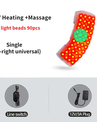 Red Light Therapy Heated Elbow Sleeve | Relieves Joint & Arm Pain, Arthritis | Heating & Massage Function Relieve Arm Numbnes - Problems Solved