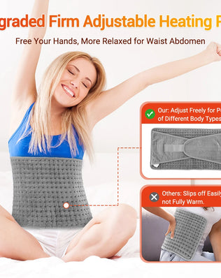 Electric Heating Pad Physiotherapy Thermal Blanket Temperature Control Hot Compress Waist Back Body Hand Winter Warmer - Problems Solved