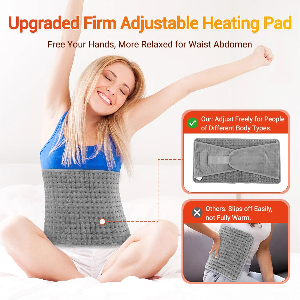 Electric Heating Pad Physiotherapy Thermal Blanket Temperature Control Hot Compress Waist Back Body Hand Winter Warmer - Problems Solved