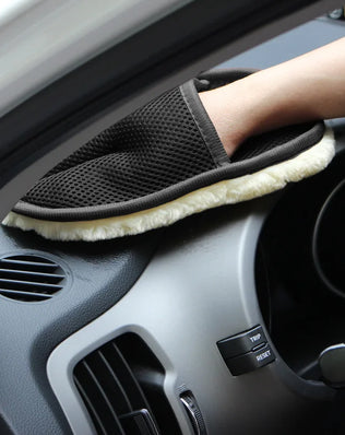 Car Styling Wool Soft Car Washing Gloves Cleaning Brush Motorcycle - Problems Solved