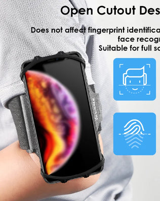 For Sport or Riding Smart Phone Wristband Bag Sport Fitness Cycling Armband Compatible with Android and other phones - Problems Solved