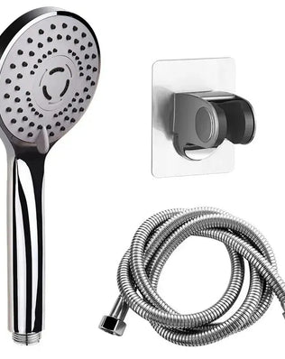 Bathroom Pressurized Hand Shower Package Accessories Shower Nozzle Large Water Output 5 Models Universal Adaptation Save Water - Problems Solved