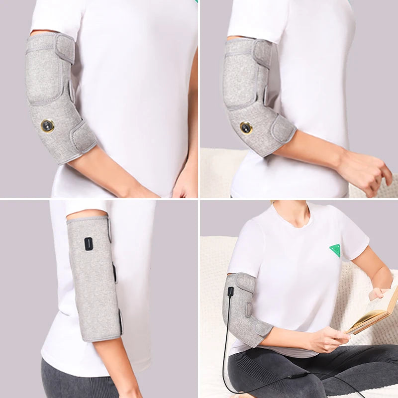 Red Light Therapy Heated Elbow Sleeve | Relieves Joint & Arm Pain, Arthritis | Heating & Massage Function Relieve Arm Numbnes - Problems Solved
