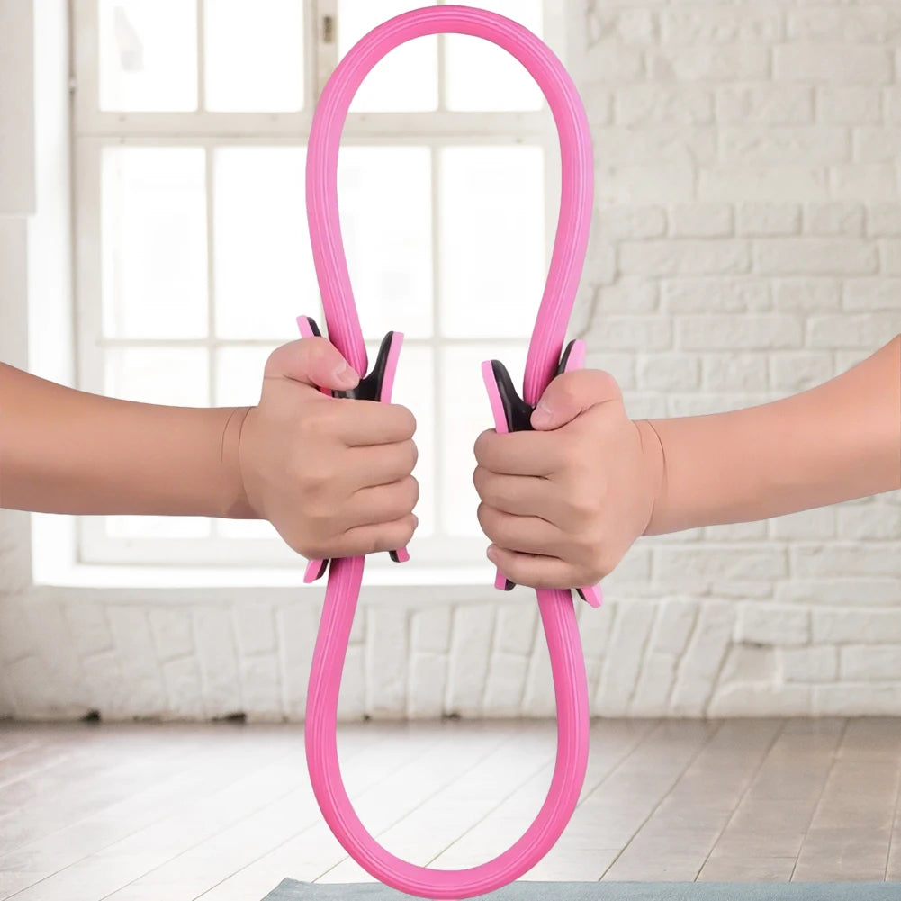 Pilates Ring Fitness Ring Portable Fitness Circle Flexible Resistance - Problems Solved