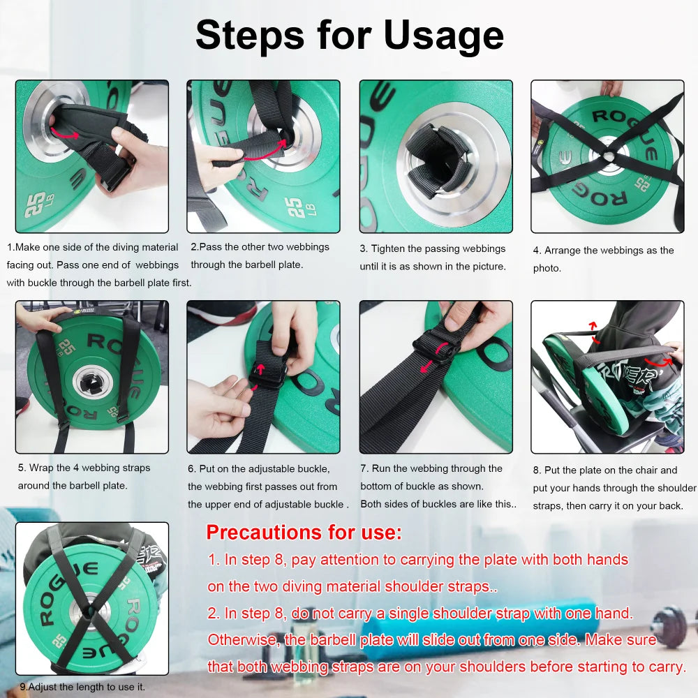 Home Weight Training Weighted Vest Strap - Barbell Plates for Pull-ups Plank Push-ups Portable Fitness Gear - Problems Solved