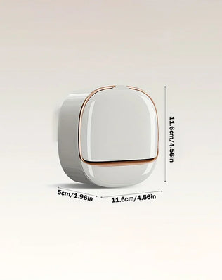 Bathroom Drain Soap Box Wall Mounted ABS Soap Box with Lid Waterproof Soap Dish Dishes Storage Box Travel Organizer Case Storage - Problems Solved