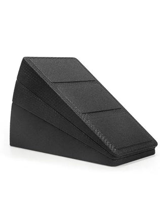 Durable 3-In-One Fitness Gear - Leg Stretcher, Squat Foam Wedge, Calf Raise Slant Board, Easy to Install Yoga Wedge Accessory - Problems Solved