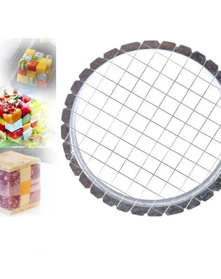 Kitchen Accessories Cutter Grid Vegetable Salad Egg Cuter - Problems Solved