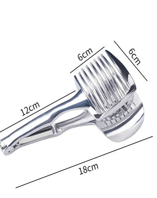 Kitchen Gadgets Handy Stainless Steel Onion Holder Potato Tomato - Problems Solved