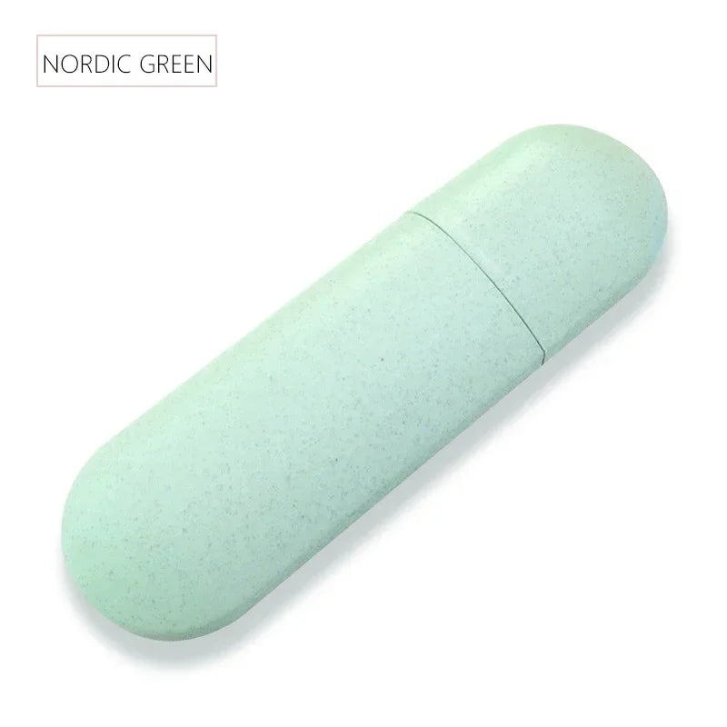 Bathroom Organizer for Toothbrush, Electric Toothbrush Holder, Portable Cosmetic Capsule Travel Case Organiser - Problems Solved