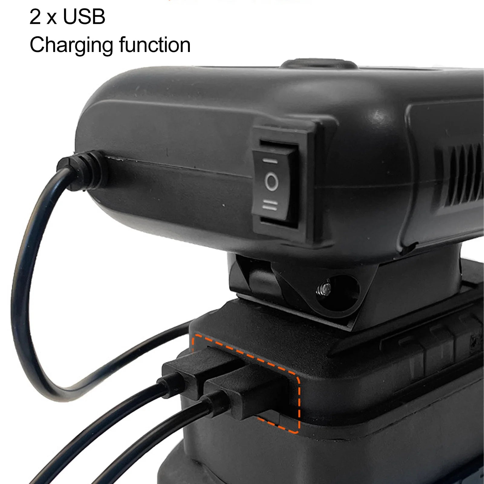Electric Small Heater Fast Heating 90 Degree  Portable Low Noise Battery Heater 2 Temperatures for Office Dorm Home Car - Problems Solved