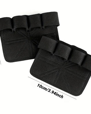Fitness Four Fingers Gloves Breathable Anti-slip Shock Absorption Dumbbell Leather Weight Lifting Training Pal Men's And Women's - Problems Solved