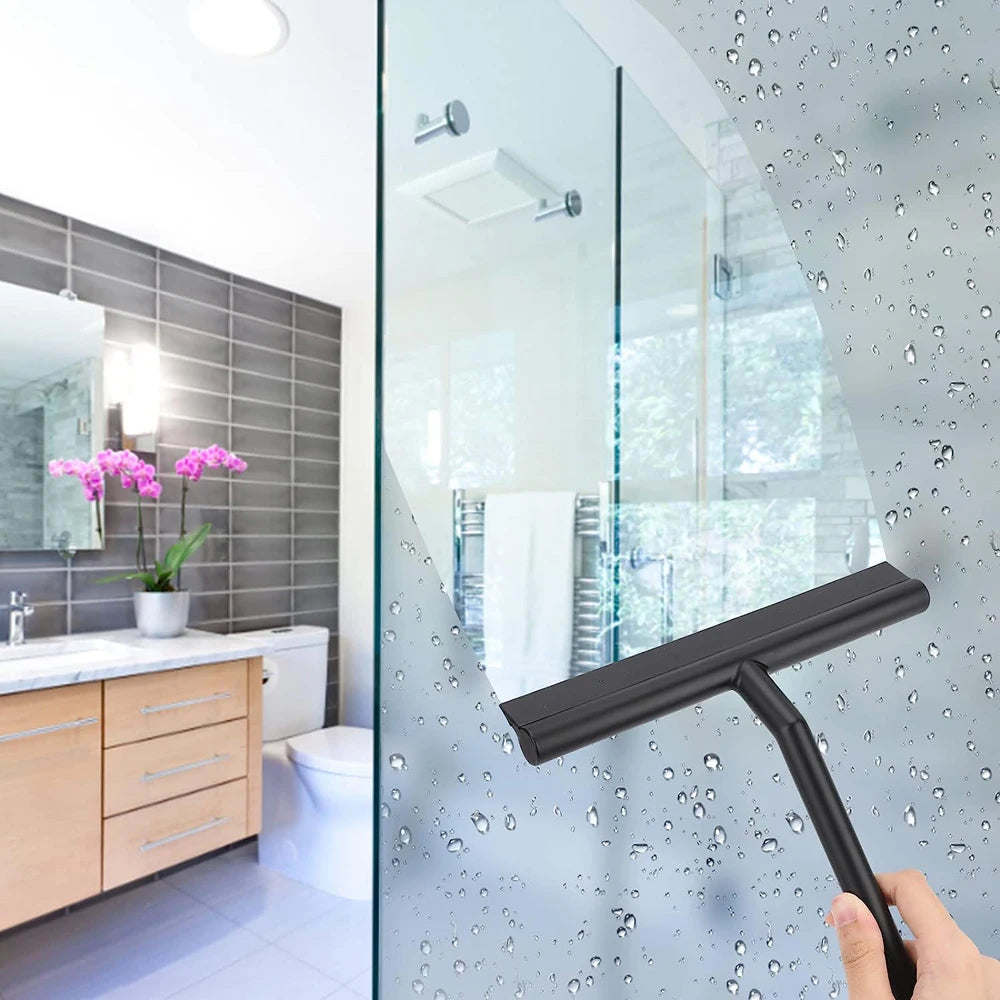 Bathroom Shower Squeegee Household Glass Wiper Window - Problems Solved