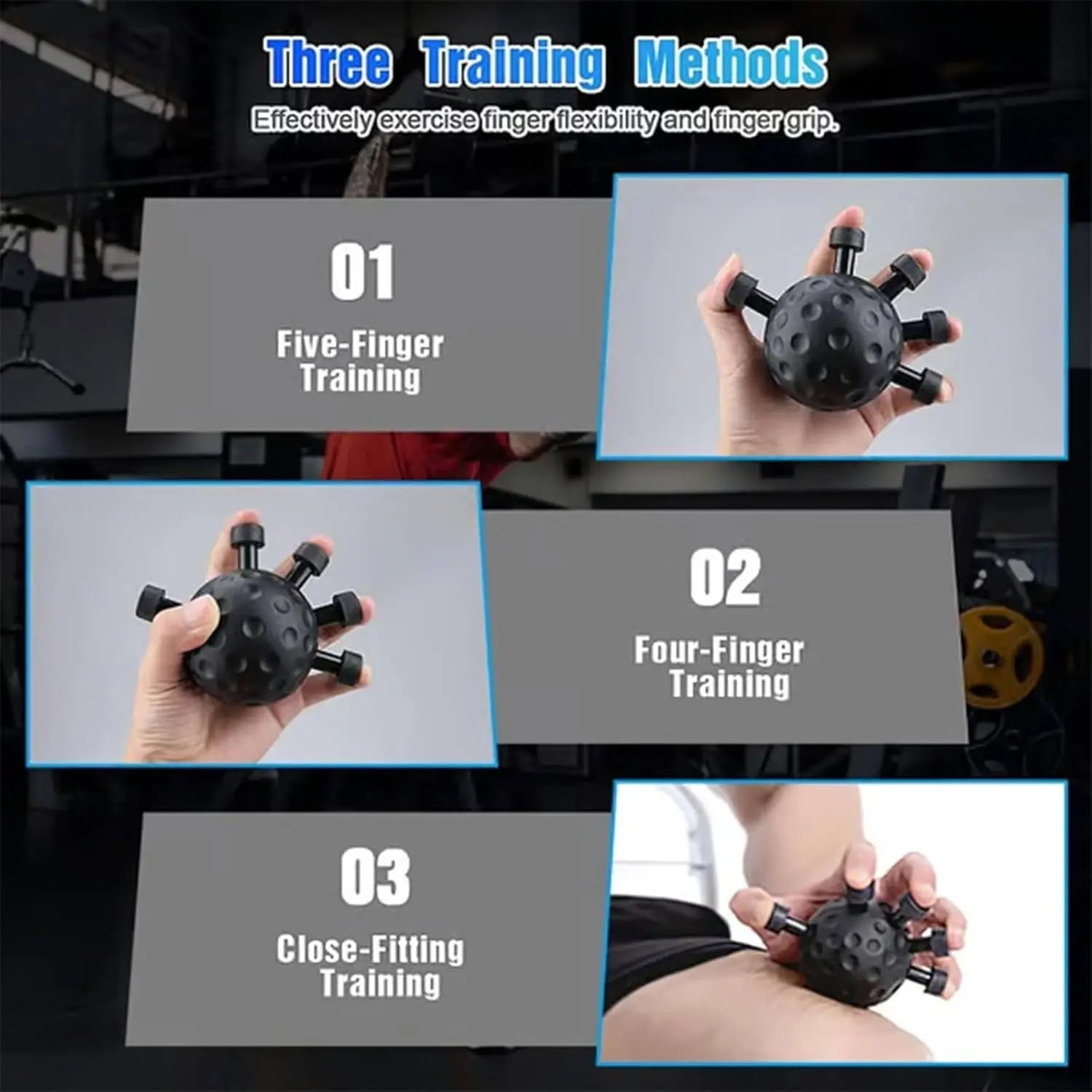 Claw Five Finger Exerciser Relax Finger Grip Ball Fitness Training - Problems Solved