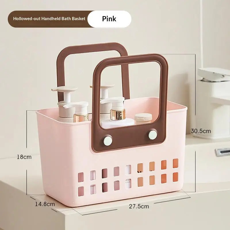 Home Bathroom Shower Basket Hand-Held Shower Basket Bathroom Shower Supplies Storage Basket - Problems Solved