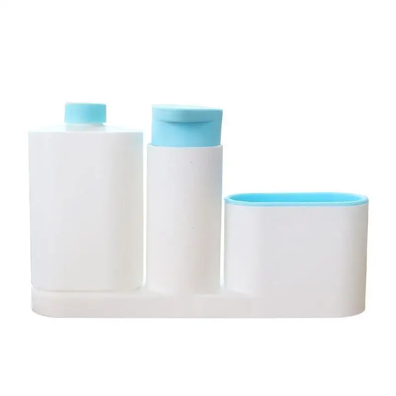 Bathroom Storage Rack For Cleaning Rack Washing Sponge Brush Sink Detergent Soap Dispenser Bottle Kitchen Organizer Gadgets - Problems Solved