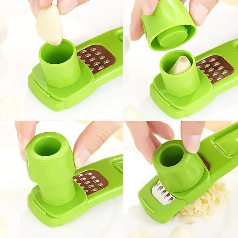 1 Pack Mini Garlic Grinder Creative Garlic Press Kitchen - Problems Solved