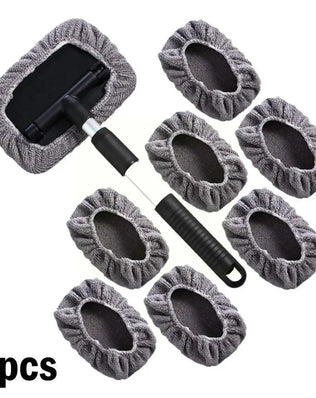Car Mop Cleaning Windows Windshield Fog Cleaning Tool - Problems Solved