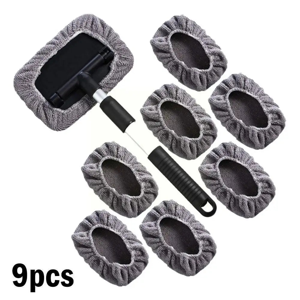 Car Mop Cleaning Windows Windshield Fog Cleaning Tool - Problems Solved