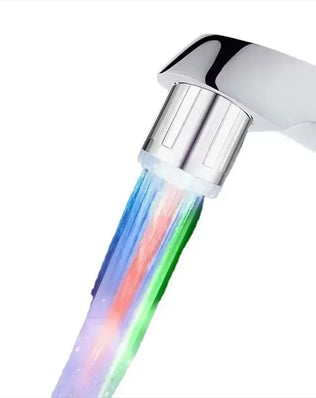 Bathroom LED Colorful Light-up Faucet Glow Water Saving Faucet Color-changing Temperature Control Nozzle Kitchen Accessories - Problems Solved